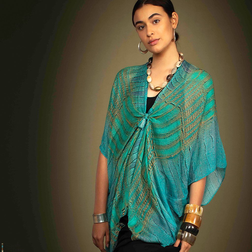 Open Kaftan - Kaling Water by Saretta