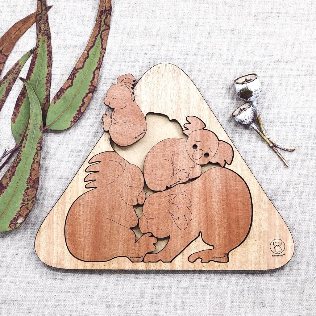 Koala Huddle Puzzle - Buttonworks