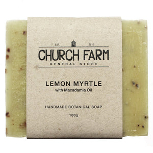 Church Farm Natural Soap - Lemon Myrtle with Macadamia Oil