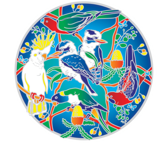 Birds of Australia - Sunseal Sticker