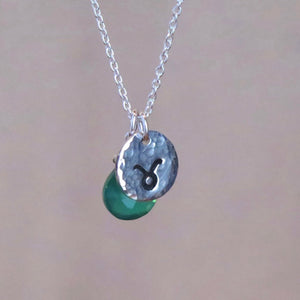 Zodiac Necklace - Taurus - Made in Byron Bay