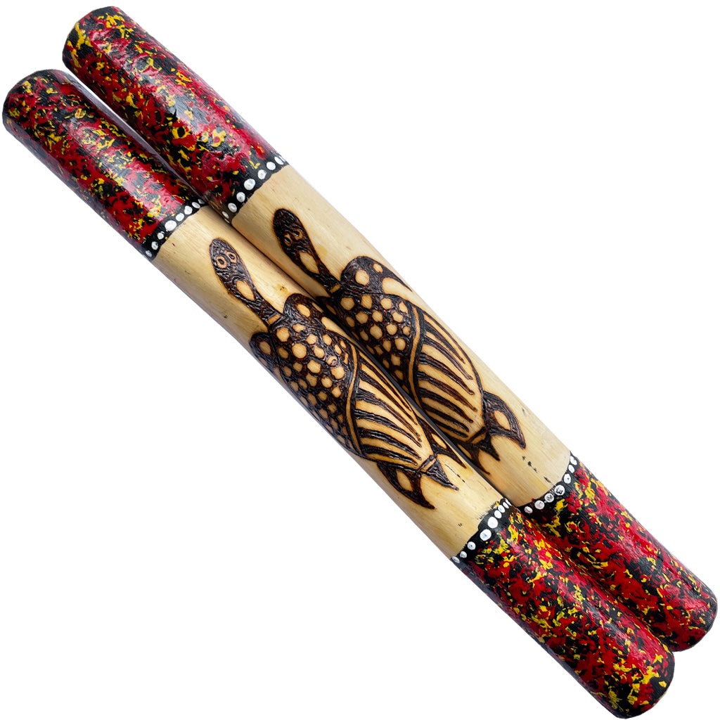 Turtle Clapsticks by Ossie Egan