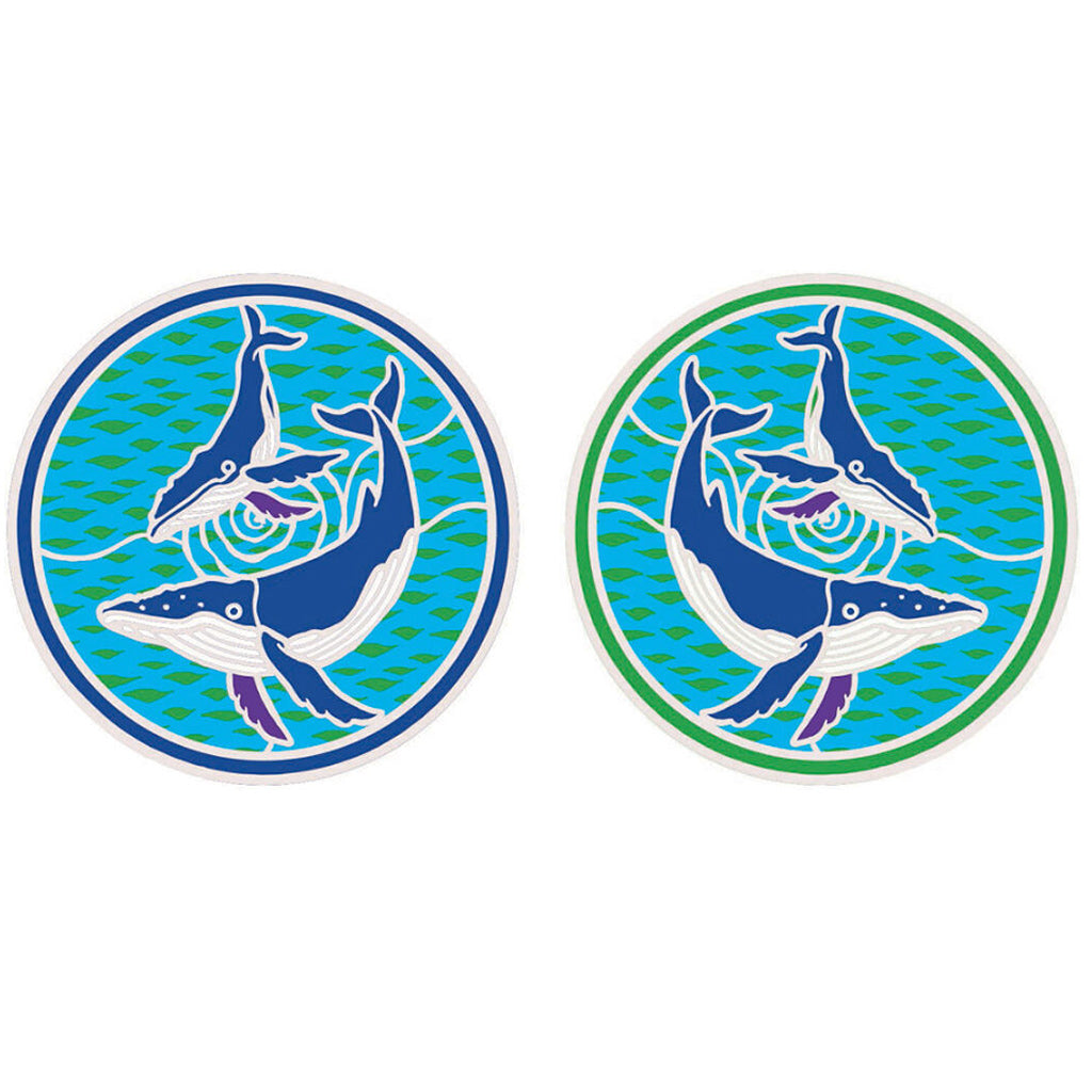 Whale Song - Sunlight Stickers