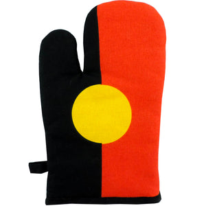 Aboriginal Flag Oven Mitt