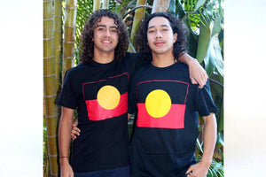 aboriginal flag T-shirt