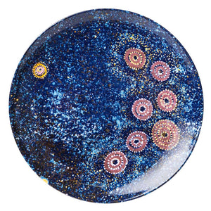 Ceramic Plate 7" - Alma Nungarrayi Granites  "Seven Sisters Dreaming"