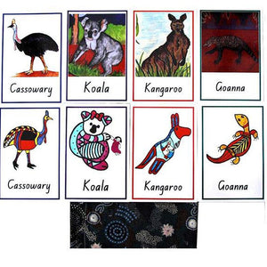 Australian Animal Memory Card Game