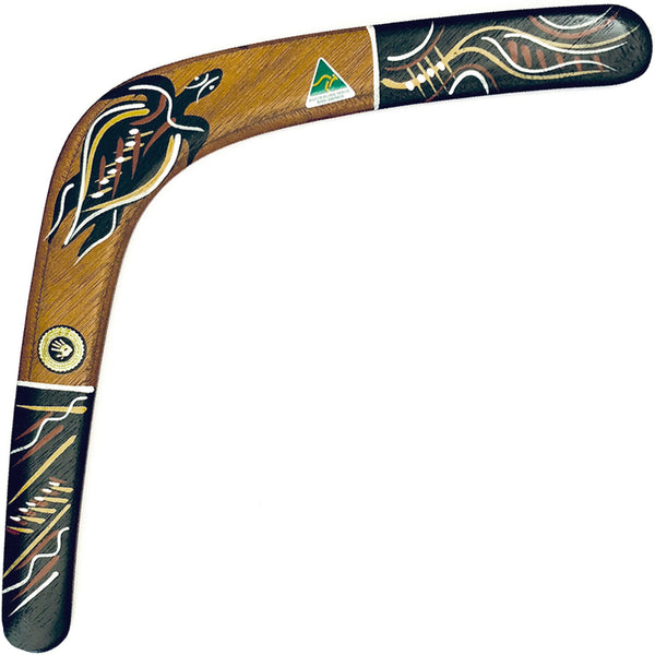 100% Aboriginal made by Murra Wolka - 14” Returning Boomerang