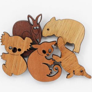 Box of Animal Magnets  - Buttonworks