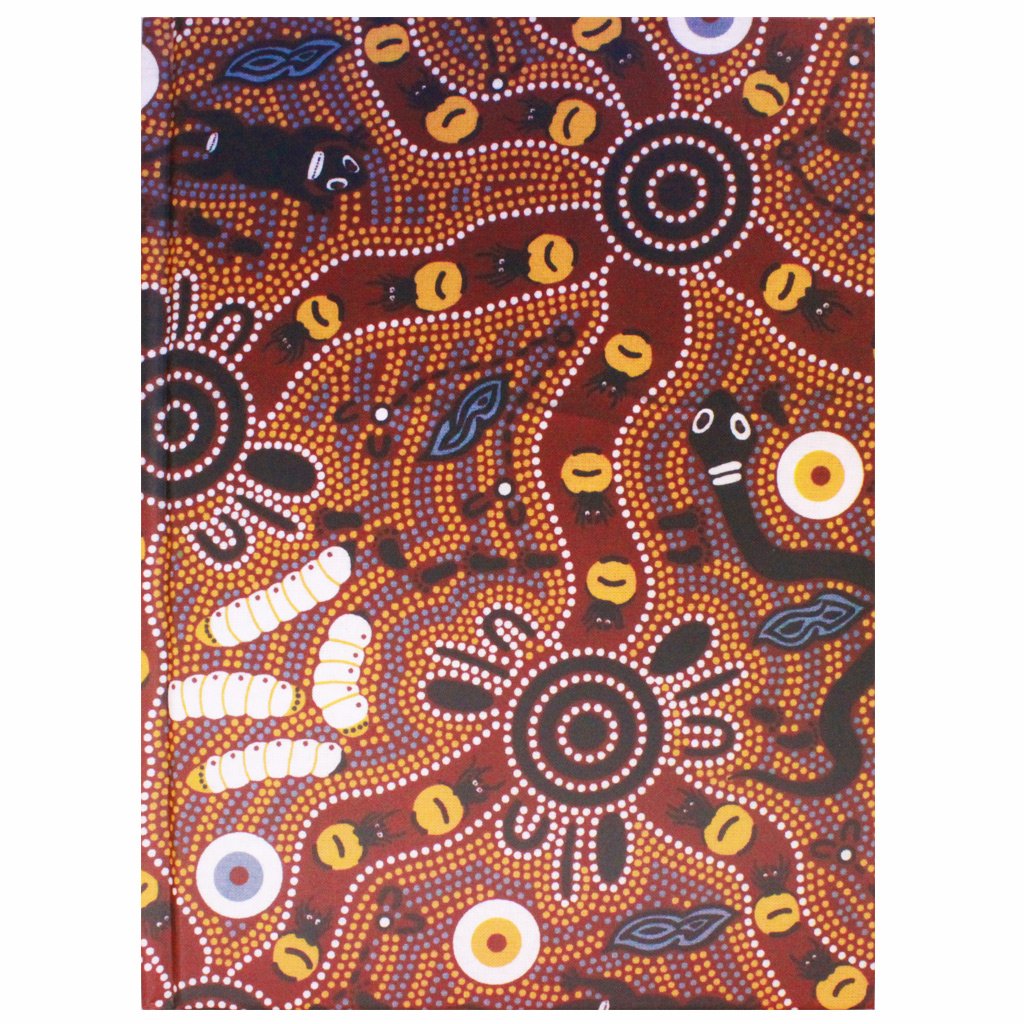 Journal - Blank Hard Cover  - Bush Tucker - Julie Paige