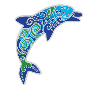 Dolphin  Suncatcher Sticker