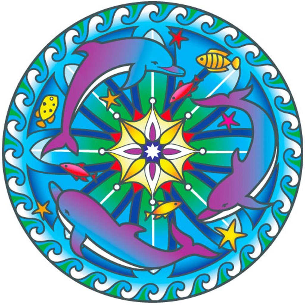 Dolphin Dance - Sunseal Sticker