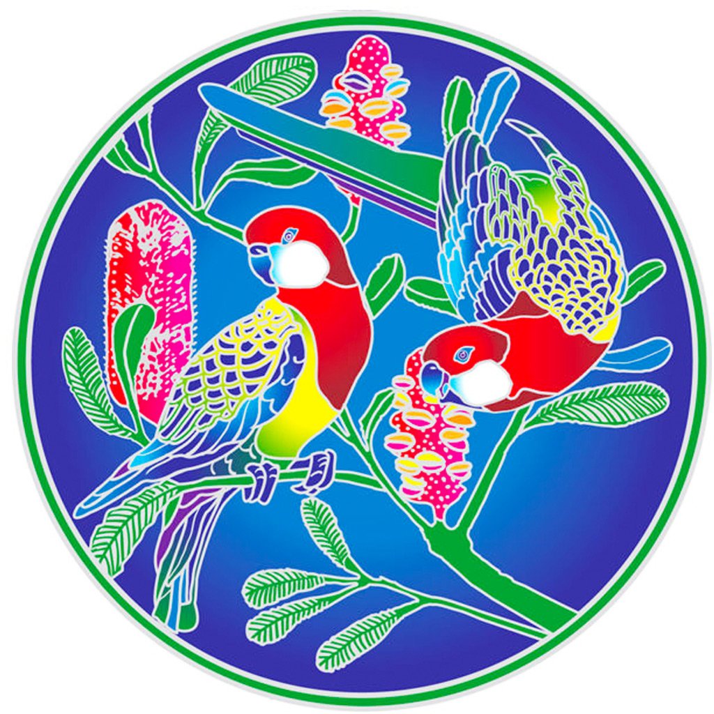 Eastern Rosella - Sunseal Sticker
