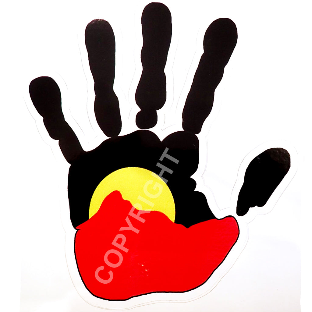 Hand Sticker - Wollumbin Meeting Place 2