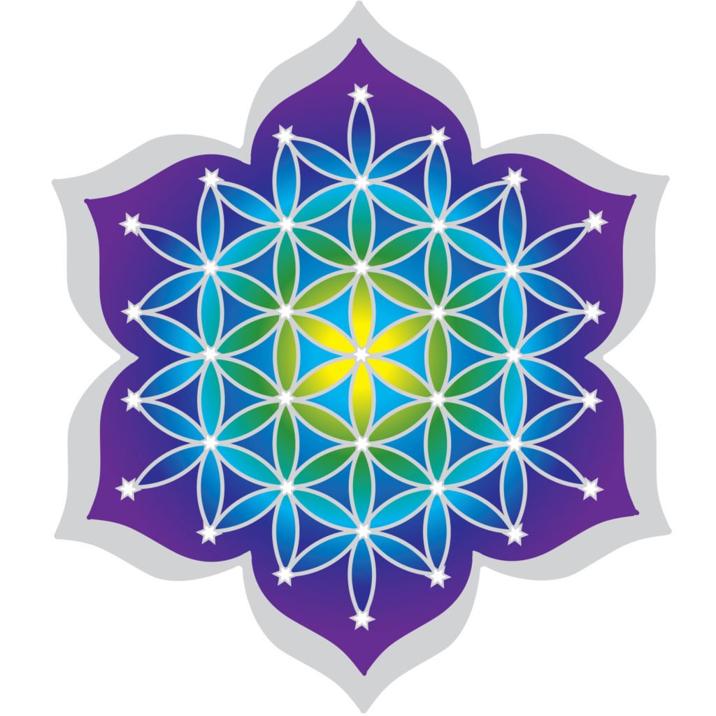 Flower of Life -  Suncatcher Sticker