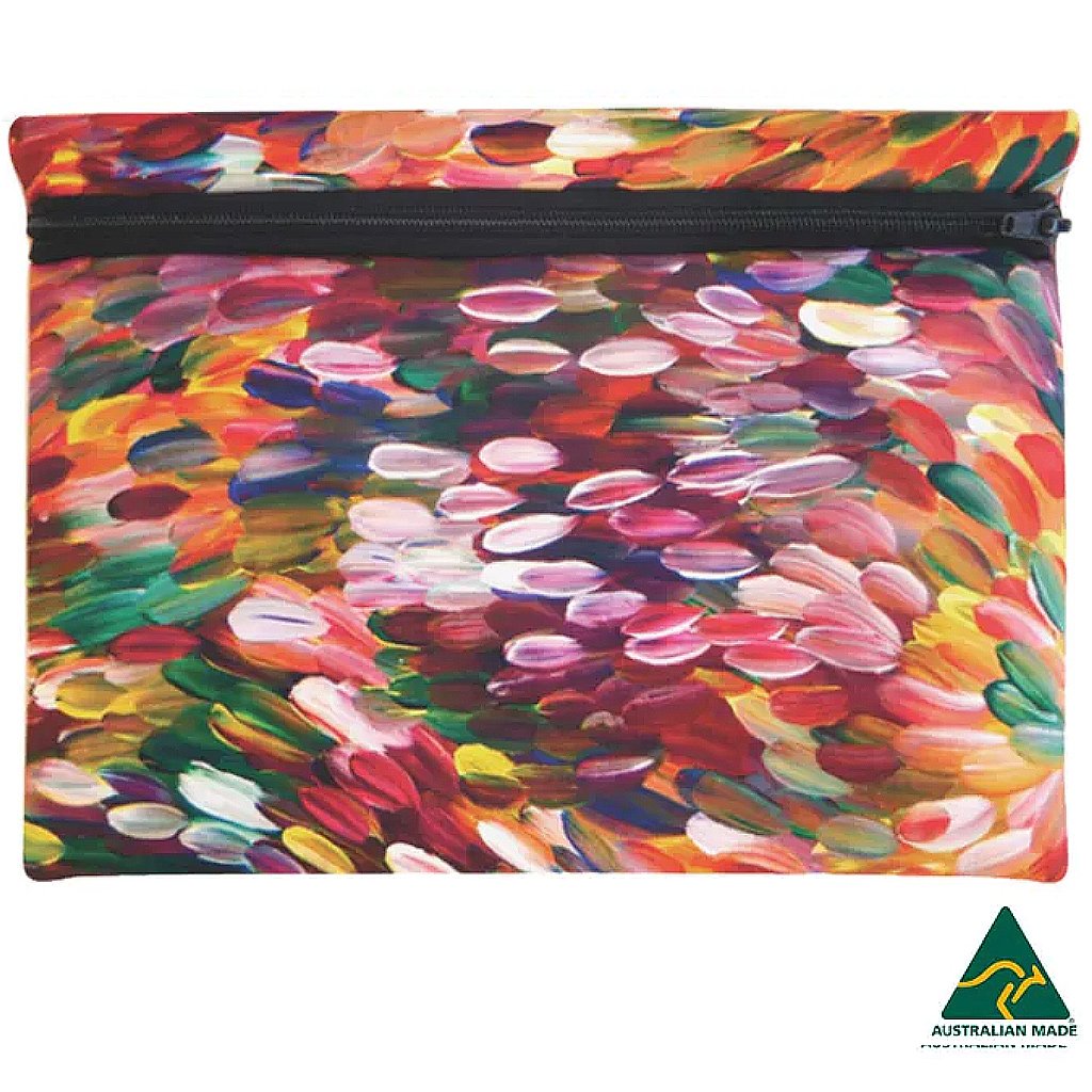 Zipped Case - "Leaves" by Gloria Petyarre