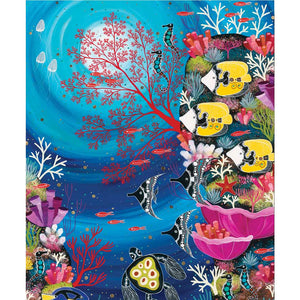 Greeting Card - Great Barrier Reef Underworld by Melanie Hava
