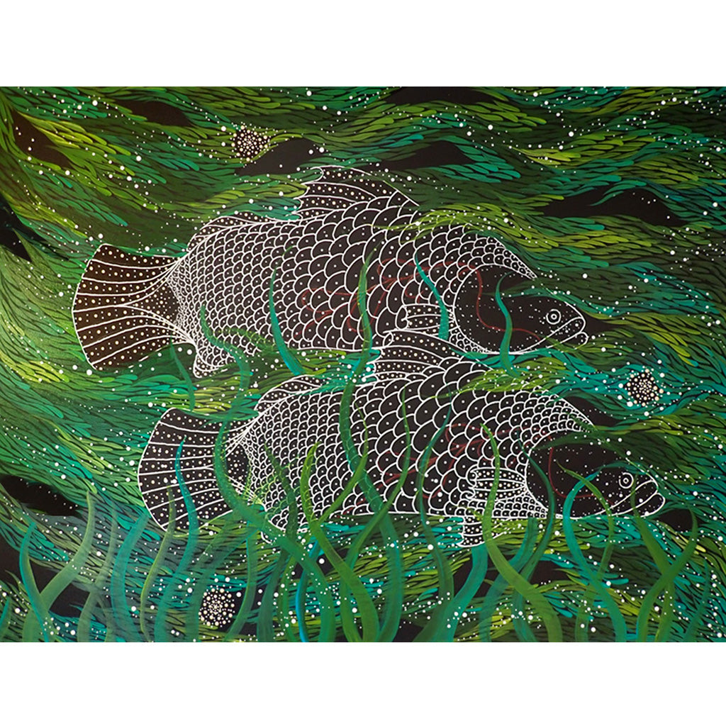 Creek at Dawn by Anthony L Walker. 75 x 100cm