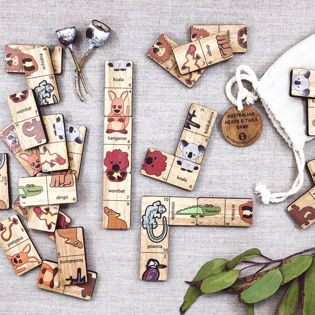 Australian Heads and Tails Game - Buttonworks