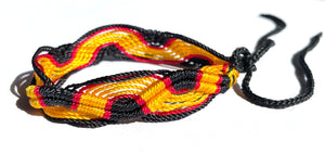 Aboriginal Flag Bracelets - Style 4