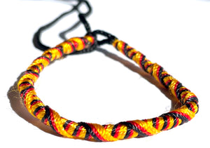 Aboriginal Flag Bracelets - Style 2