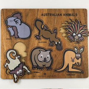 Jolly Animal Puzzle  - Buttonworks