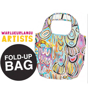 Fold Up Bag - Artwork by Judy Watson