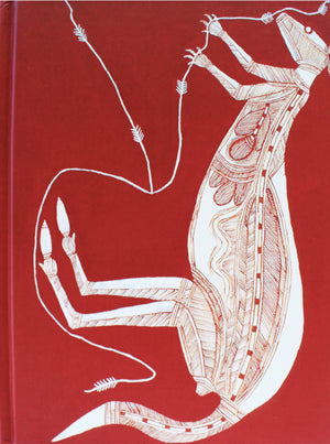 Journal - Blank Hard Cover  - 'Kangaroo' - Bardayal Lofty Nadjamerrek