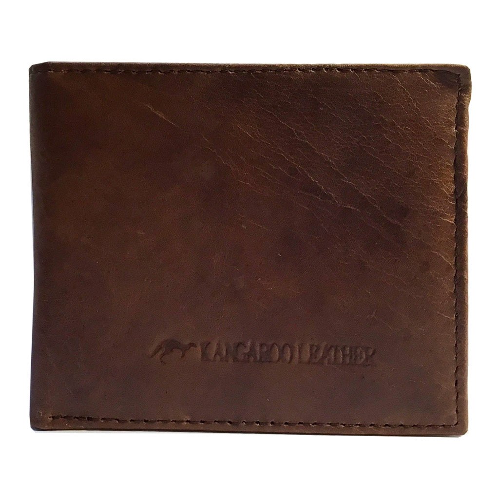 Barmah kangaroo wallet hickory