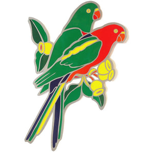 King Parrots - Suncatcher Sticker