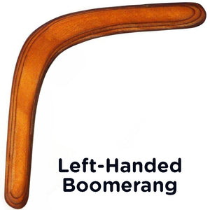 Left-Handed 16" Returning Boomerang - Aboriginal Made