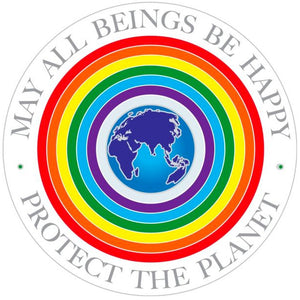 Rainbow Earth Mandala - Sunseal Sticker