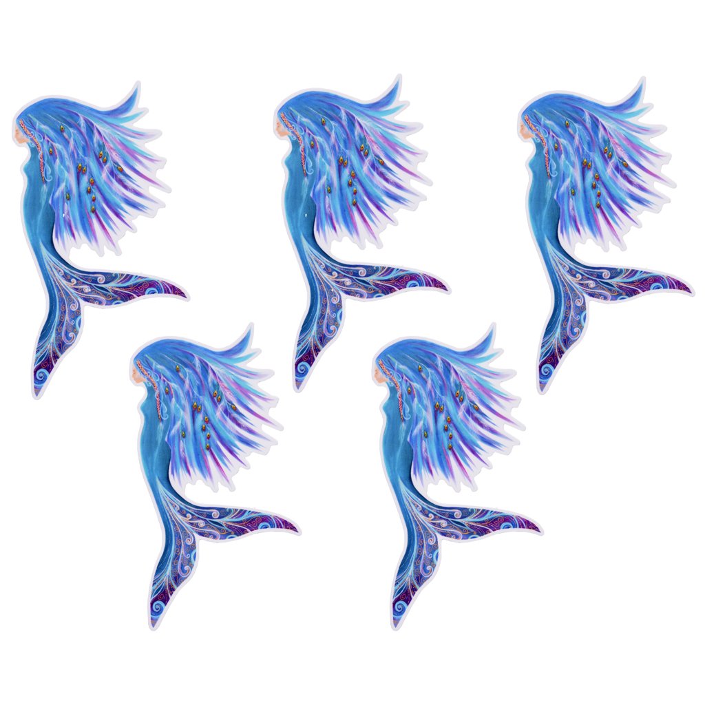 Mermaid Sticker x 5