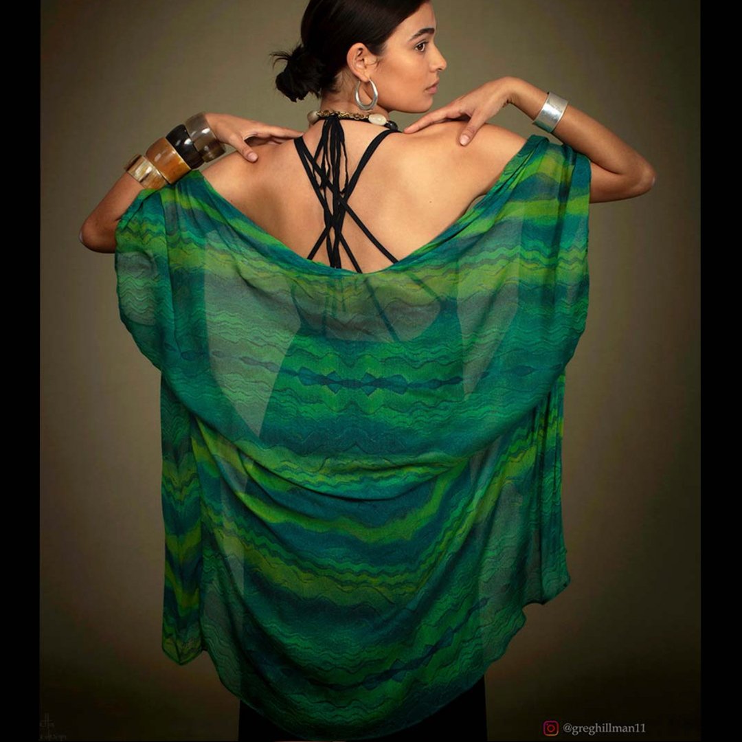 Open Kaftan - Middens by Saretta