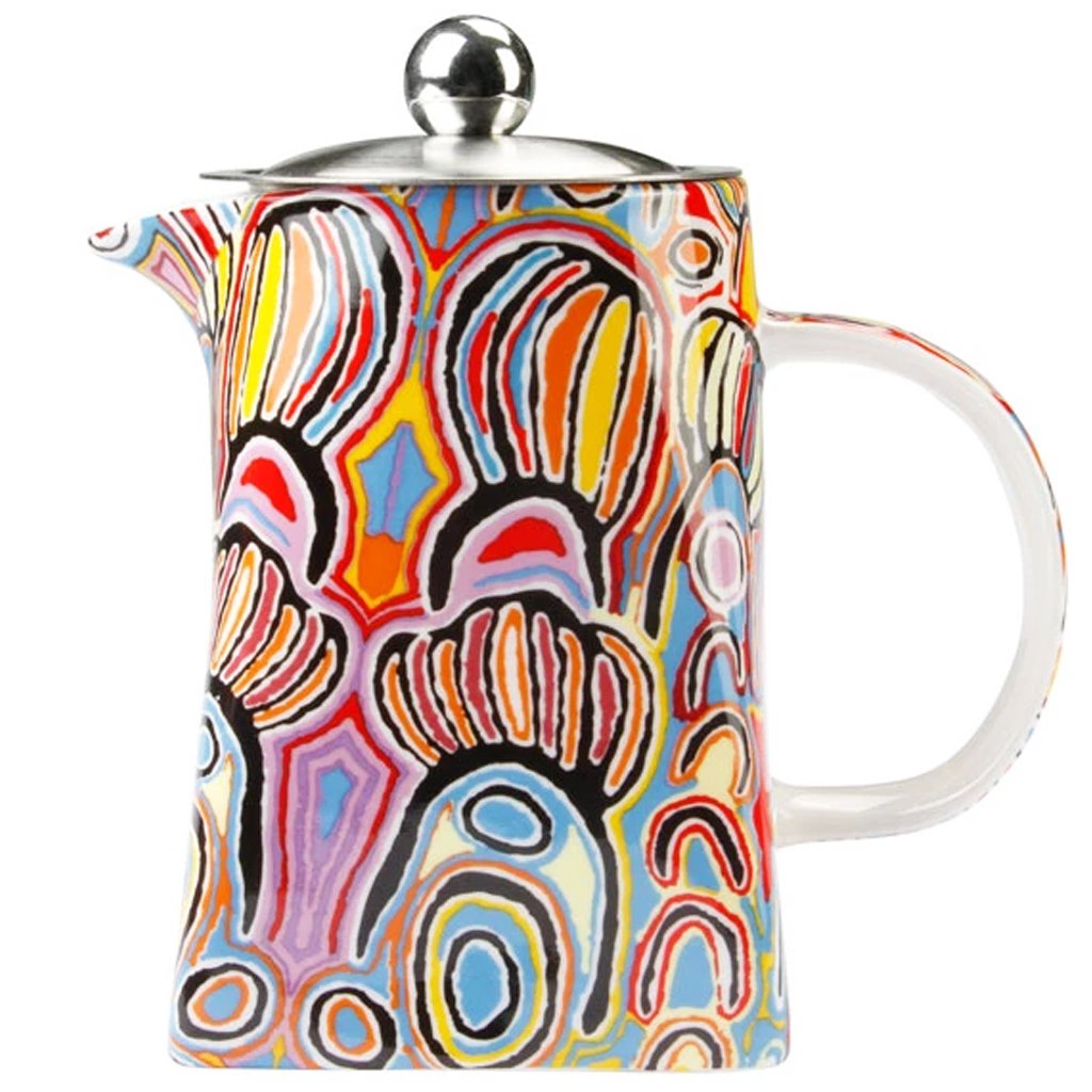 Teapot - Mina Mina by Judy Watson