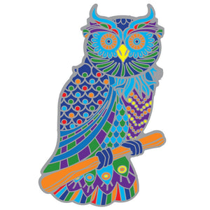 Owl - Suncatcher Sticker