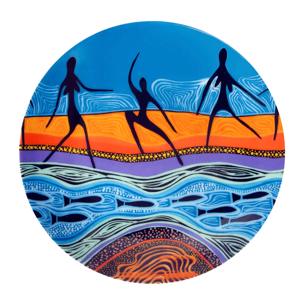 Mullet (Ngagul) Plate by Mandy Davis