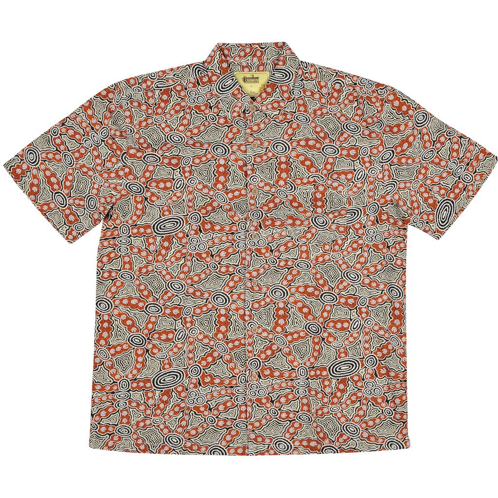 Pikilyi Jukurrpa (Vaughan Springs Dreaming) - Bamboo Shirt