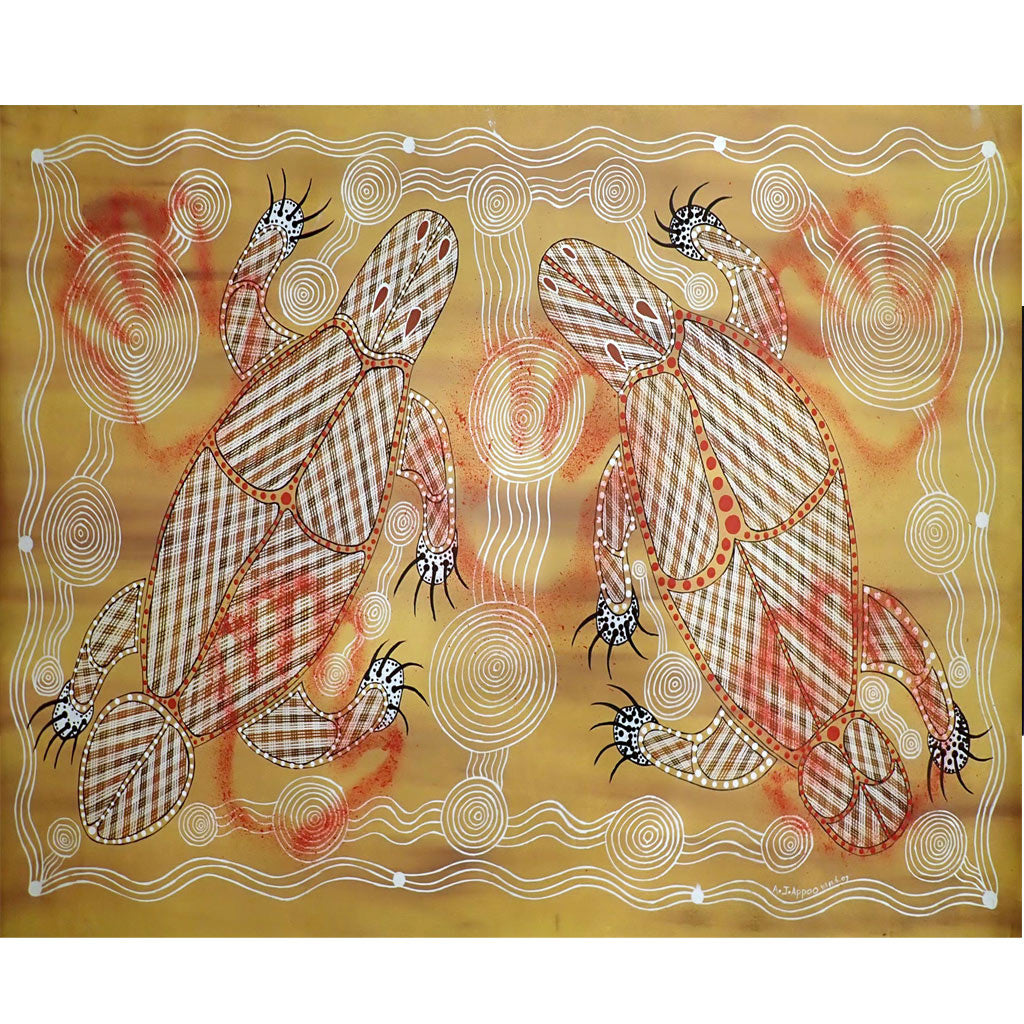 Platypus by Ashley Appoo 64 x 95cm