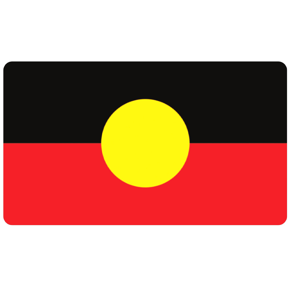 Aboriginal flag Sticker - Small