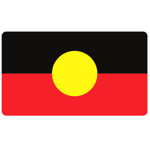 Aboriginal flag Sticker