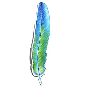 Rosella feather Sticker