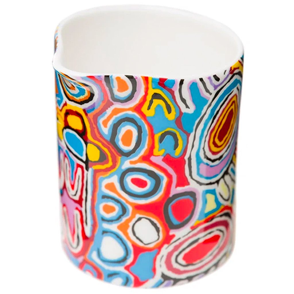 Milk Jug - Judy Napangardi Watson "Mina Mina Jukurrpa"