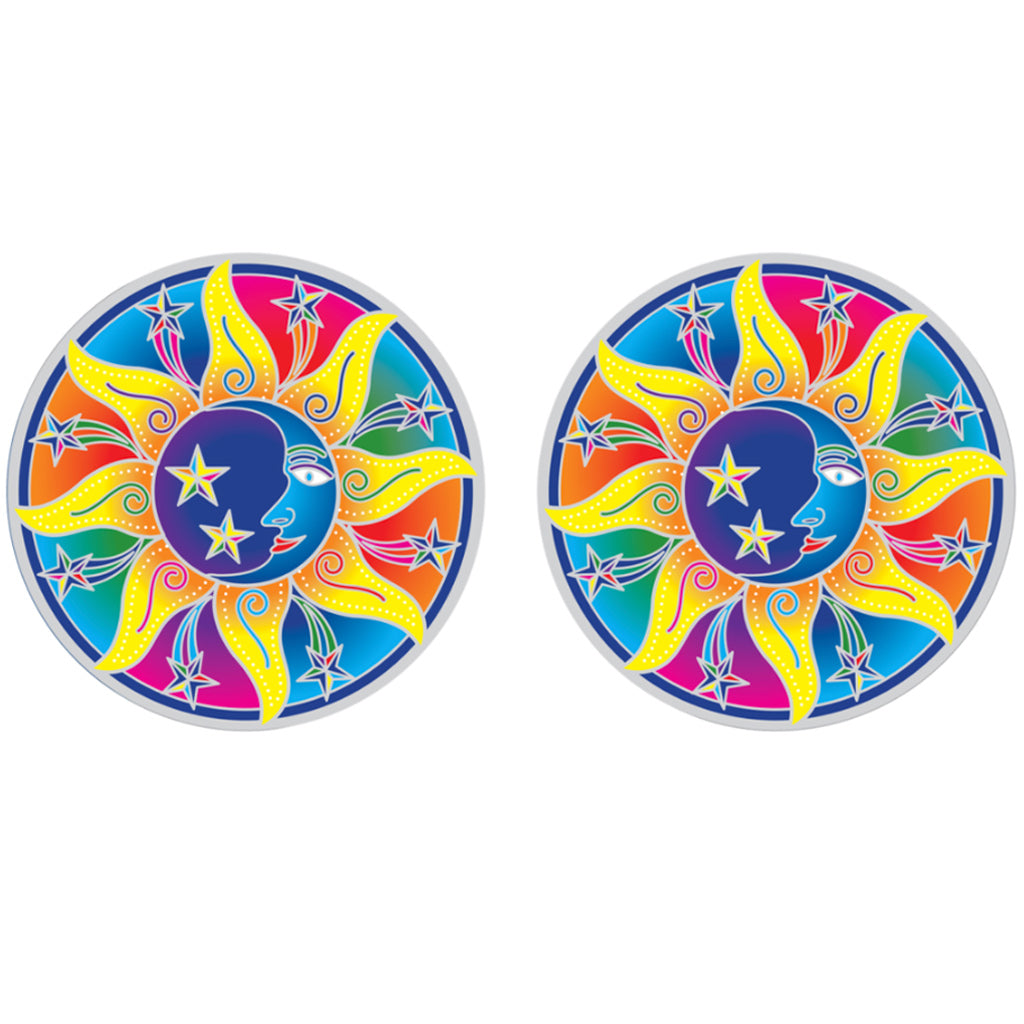 Sun, Moon and Star - Sunlight Stickers