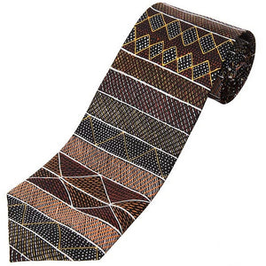 Silk Tie - Design by Jacinta Lorenzo