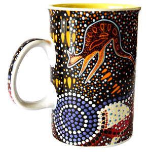 Journey of the Coastal Kooris mug by Ron Potter