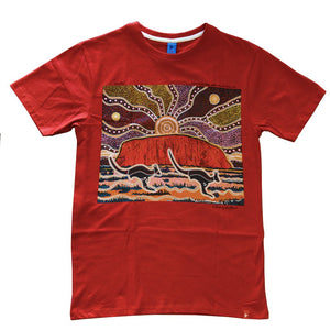 Uluru by Danny Eastwood Adult T-Shirt