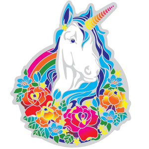 Unicorn - Suncatcher Sticker