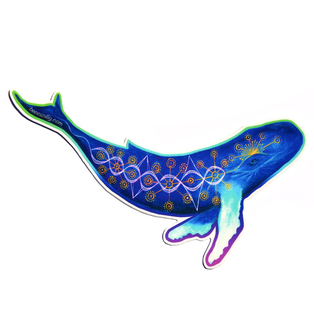 Whale Sticker