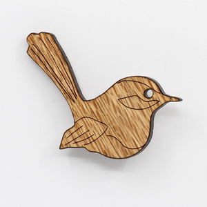 Wooden Brooches - 8 different designs